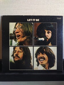 LET IT BE ビートルズ BEATLES THE BEATLES レット・イット・ビー レットイットビー/歌詞カード有