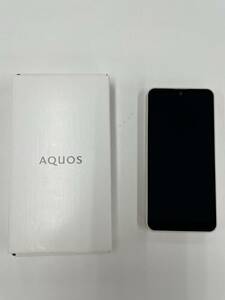 新品未使用　ワイモバイル　AQUOS wish A104SH　64GB アイボリ　SIM ロック解除済み　利用制限〇
