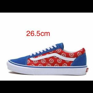 【新品】26.5cm BUMP OF CHICKEN × Vans Old Skool Blue/Red バンプ オブ チキン × バンズ オールドスクール ブルー/レッド