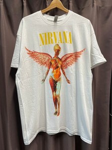 XL RO0315 正規品 NIRVANA ニルヴァーナ IN UTERO オフィシャル Tシャツ 未使用