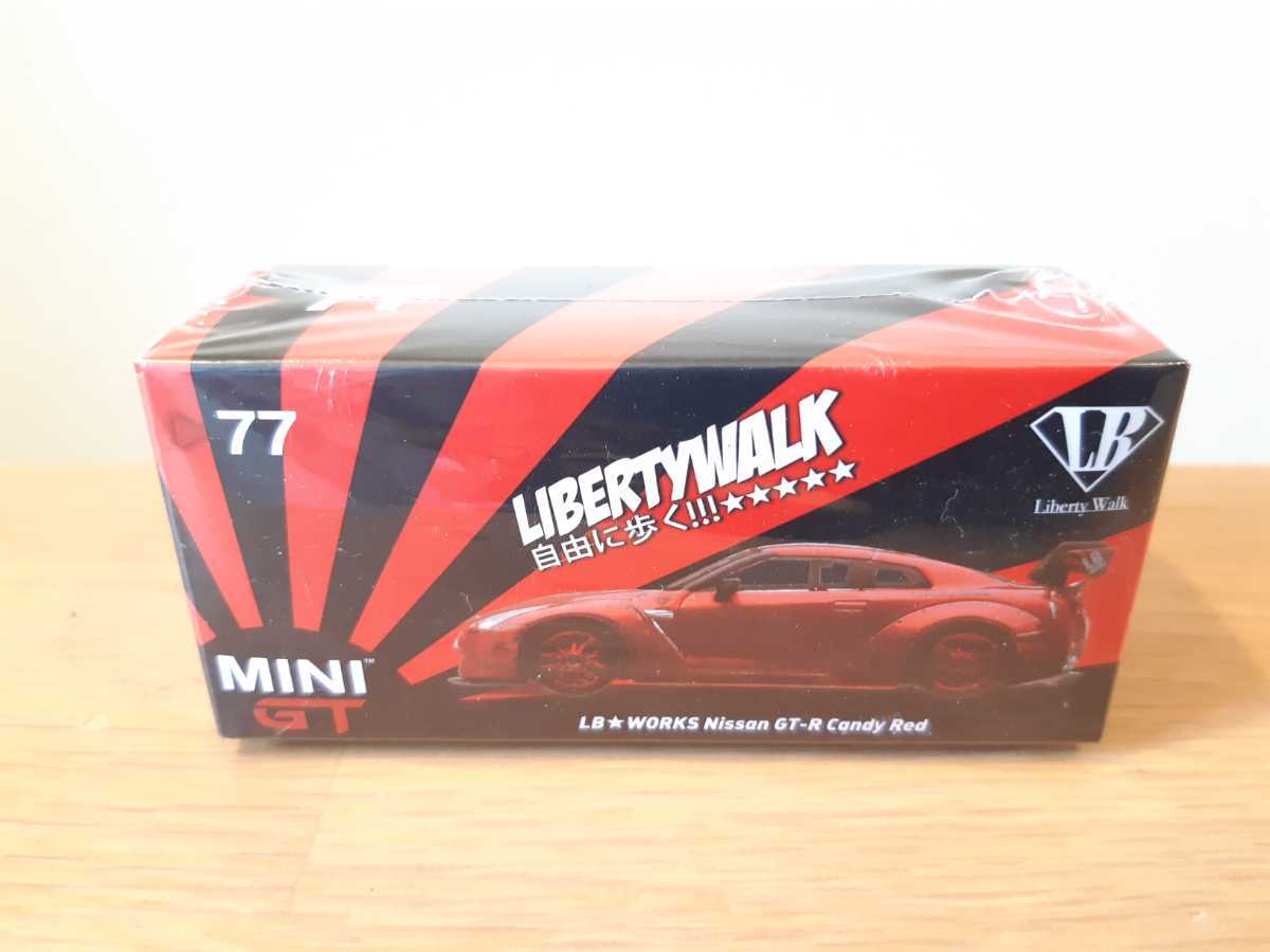 未開封 LIBERTY WALK 1/64 MINI GT GT-R リバティーウォーク R35