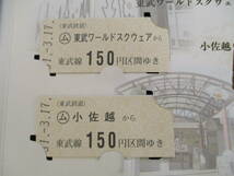 F9　【記念乗車券】商品名　鬼怒川温泉駅　開業100周年記念乗車券　平成31.3.17　鉄道会社名　東武鉄道　【鉄道切符】S1385_画像6