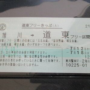 F14 【鉄道硬券】乗車券 北海道フリーきっぷ(グリーン車用) 北海道旅客鉄道会社線全線 平成9.6.20 約6枚セット 【鉄道切符】 S1492の画像7