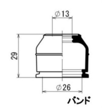 【タイロッドエンドブーツ・左右セット】※ シビック(ＥＦ・ＥＧ系)　(EF2・EF5) (EG3・EG4・EG5・EG6)_画像3