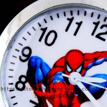 腕時計 子供用 スパイダーマン クォーツ式 時計 レザーストラップ キッズ キャラクター 小学生 ギフト_画像7