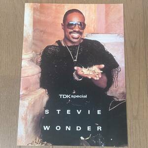 超美品 スティービーワンダー コンサート パンフレット STARLIGHT CONCERT 1985 IN JAPAN サイズ 36.3×25.5cm STEVIE WONDER ライブ