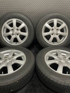 165/70R14 BRIDGESTONE/BLIZZAK VRX 18年製 PRD 14インチ 4.5J＋43 100 4H スタッドレス 4本 ブリヂストン ハスラー (5-B379)