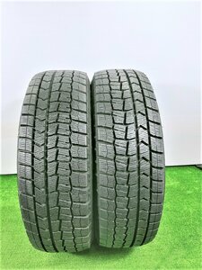 ダンロップ WINTER MAXX WM02 185/65R15 88Q★8.5分山 2020-2021年 2本 中古 スタッドレス【宮城発 送料無料】MYG-A10271