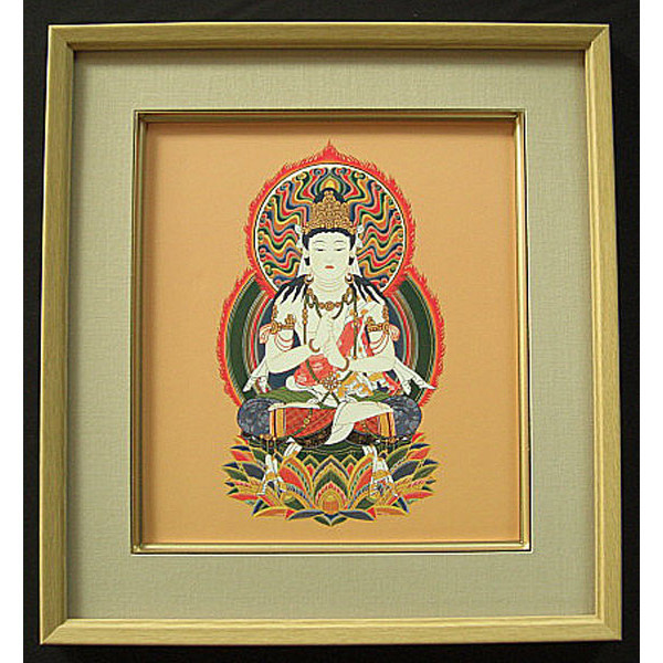 Junichi Muto 好运十二生肖护身符 主图像 Dainichi Nyorai 绘画 佛教绘画 New style=width:100%;, 艺术品, 绘画, 其他的