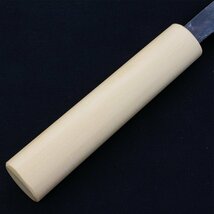 黒打 和牛刀 鋼付 210mm 日本製 未使用品 長期倉庫保管品 包丁 庖丁_画像8