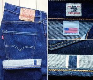 米国製 リーバイス 501 W32 リジッドモデル セルビッジ 赤耳 ホワイトオーク工場 CONE DENIM MADE IN THE USA 005012546 00501-2546