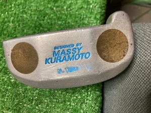 中古パター　訳アリ　ブリヂストン　倉本プロモデル 　　純正スチール35インチ　ネーム刻印あり　　Ｙ1417