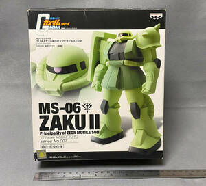 ★バンプレスト機動戦士ガンダムシリーズ 1/72スケール 組立式ソフビモビルスーツ2/MS-06 ZAKUⅡ/量産型ザク/ソフトビニール/2006年