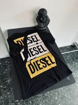 DIESEL ディーゼル Tシャツ バックプリント ロゴ　Lサイズ_画像2