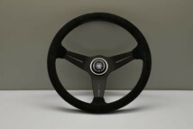 NARDI ステアリング SPORTS TYPE ラリー レザー deepCorn 黒スエード/黒スポーク 35Φ 6069-35-2094_画像1