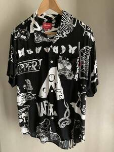 btsジン着　Supreme シュプリーム　SUPREME 17SS Dream Rayon Shirt ドリームレーヨンシャツ　s 黒　black ブラック