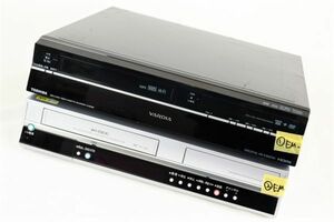 EM-101763【ジャンク】DVDレコーダー 2台セット [D-W255K] [D-VR5] 東芝(TOSHIBA)【通電OK】中古