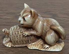 Yahoo!オークション -「根付 猫」(根付) (東洋彫刻)の落札相場・落札価格