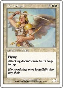 7ED セラの天使/Serra Angel 英語版 1枚