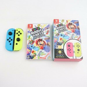 [ with translation ][ Junk ][Switch] super Mario party 4 person ....Joy-Con set 60010556