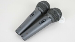 A090107★ aoi UD-550 マイク DYNAMIC MICROPHONE 2本★