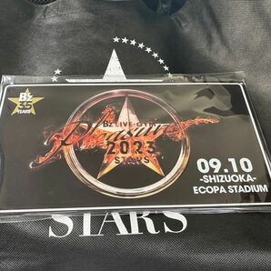 B'z LIVE-GYM Pleasure 2023 STARS 会場限定　メモリアルプレート9月10日　静岡　エコパスタジアム
