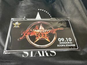 B'z LIVE-GYM Pleasure 2023 STARS 会場限定　メモリアルプレート9月10日　静岡　エコパスタジアム