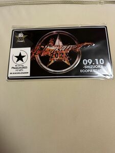 B'z LIVE-GYM メモリアルプレート 9月10日　静岡エコパスタジアム