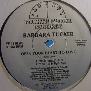 Barbara Tucker - Open Your Heart (To Love)