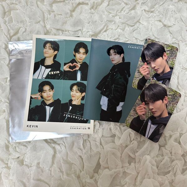 THE BOYZ ドボイズ ドボ ZENERATION プリクラ風シール 4カットフォト トレカ 参加賞 ケビン セット