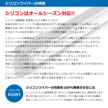 シリコンエアロワイパーアベンシスワゴン H15.10～H20.12 AZT250W/251W/255W 1台分/2本SET 送料無料N6040_画像3