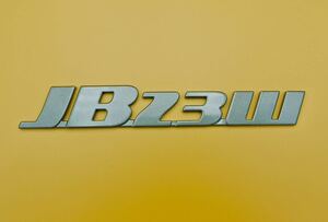  Suzuki Jimny Jimny JB23W Handmade Emblem original handmade emblem ( gray metallic )