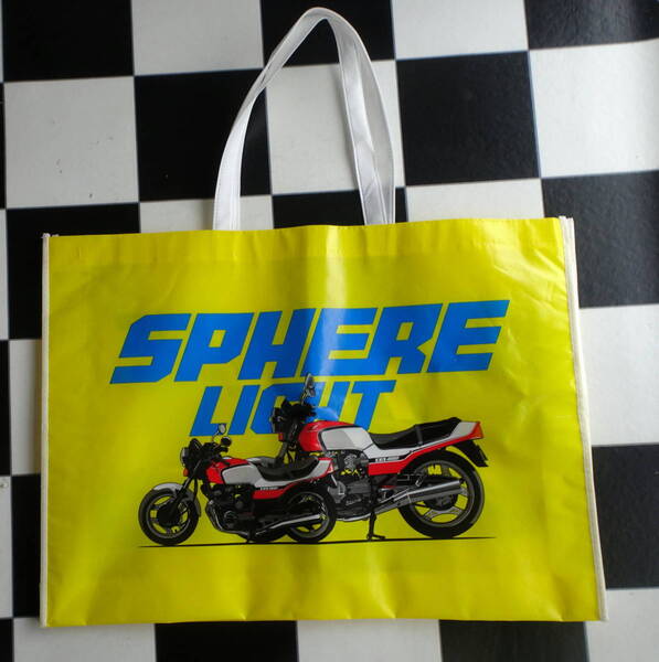 SPHERE LIGHT × Liberty Walkコラボ MINI CBX トートバック(エコバック) リバティーウォーク&スフィアライト LB-RacingGTR CBX400F