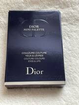 新品未使用 DIOR ディオール プラチナ会員限定 ミニChristian Dior アイ＆リップパレット メイク シャドウ カラー 口紅 ブラシ 美容 化粧品_画像1