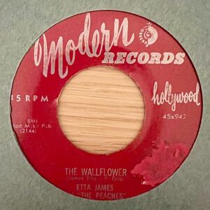 【45】50s R&B! ETTA JAMES / THE WALLFLOWER(ROLL WITH ME HENRY) /バックトゥザフューチャー/ 7inch Oldies 60s 50s/R&B SOUL FUNK