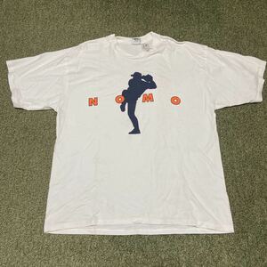 90s NIKE ナイキ 野茂英雄 Tシャツ 白 L ヴィンテージ ビンテージ