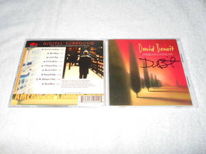 David Benoit ／直筆サイン入り／限定？「20 Bit / Multichannel / Digital Surround」盤？／ デヴィッド・ベノワ