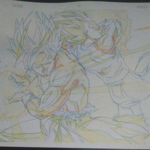 アニメ ドラゴンボールZ アニメ複製原画