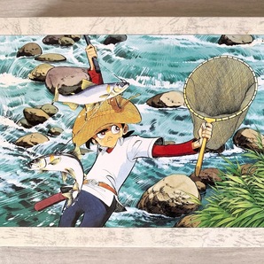 未組立 釣りキチ三平 鮎の夏 矢口高雄 ジグソーパズル 300ピース セントラルホビーの画像1