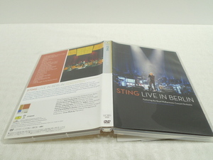 DVD★　スティング『ライヴ・イン・ベルリン』STING LIVE IN BERLIN　★ロイヤル・フィルハーモニー管弦楽団