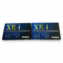 KONICA コニカ XR・I 60 60分 2本セット カセットテープ 新品未開封品 未使用品_画像1