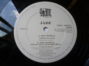 Jade / One Woman 試聴可 12 メロウ R&B 最高名曲 Don't Walk Away 収録