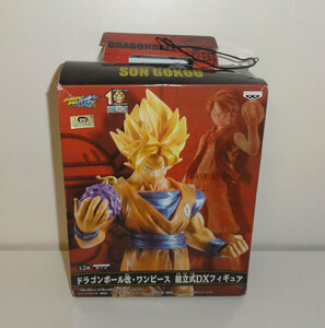 新品 ドラゴンボール改×ワンピース 組立式DXフィギュア 超サイヤ人孫悟空