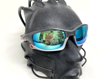 LINEGEAR　オークリー　 スプリットジャケット用　偏光レンズ　ターコイズブルー　Oakley　Split Jacket_画像5