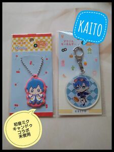 初音ミク キャンドゥコラボ ラバーキーホルダー／アクリルキーホルダー KAITO