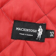 ◆MACKINTOSH マッキントッシュ 中綿 キルティング ジャケット 赤 レッド×ネイビー 32_画像5