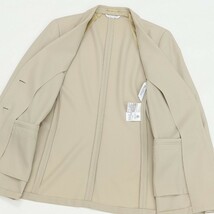 白ラベル◆Max Mara マックスマーラ 2釦 ジャケット＆パンツ スーツ セットアップ ベージュ 42_画像2