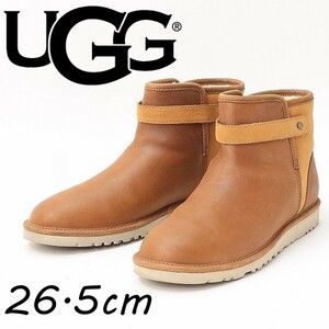 *UGG UGG 1017597 leather mouton short boots tea Brown US10 26.5cm