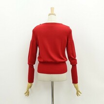 ◆Vivienne Westwood RED LABEL ヴィヴィアン ウエストウッド レッドレーベル オーブ刺繍 リボン ニット セーター レッド 1_画像2