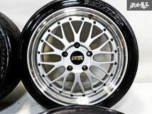 ●BBS LM087 LM088 鍛造 18インチ 8J +50 9.5J +55 5穴 PCD130 225/40 265/35付 4本 ポルシェ 911 964 930 996 997 987 カレラ 棚10B_画像3